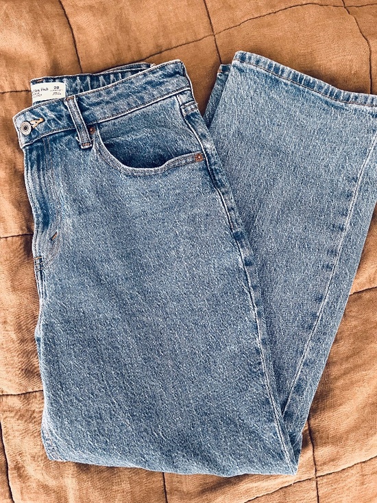Abercrombie & Fitch Denim - Abercrombie & Fitch Light Blue Wide Leg Jeans